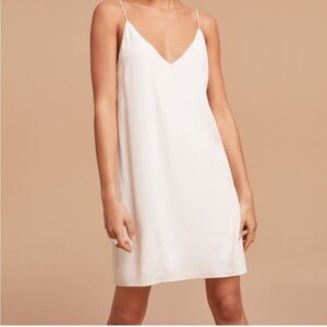 Aritzia Wildred free| white dress